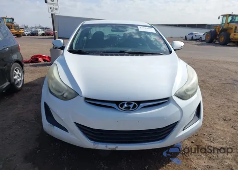 2014 Hyundai Elantra Se from USA, damaged, VIN 5NPDH4AE4EH477780